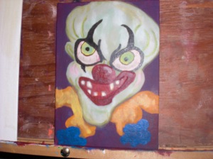 Small evil clown