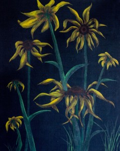 Dark flowers